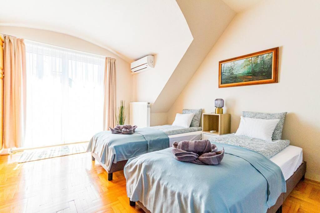 Roomy Apartment 80Sqm At City Center Free Parking Space, Ac & Balcony Budapest Exterior foto